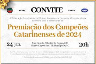 Pilotos devem confirmar presena at dia 15/01