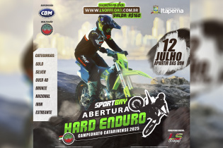 Prepare seu coração e a sua moto, neste sábado, 12 de julho, Itapema-SC se transforma na capital catarinense do Hard Enduro