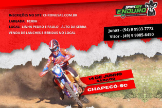 Os motores vão roncar alto neste fim de semana na região Oeste de Santa Catarina.