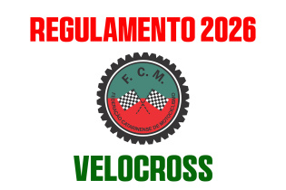 Est� oficialmente divulgado o regulamento 2026 da categoria Velocross.