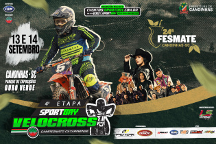 Nos dias 13 e 14 de setembro, o municpio de Canoinhas (SC) ser palco da 4 etapa do SportBay Campeonato Catarinense de Velocross